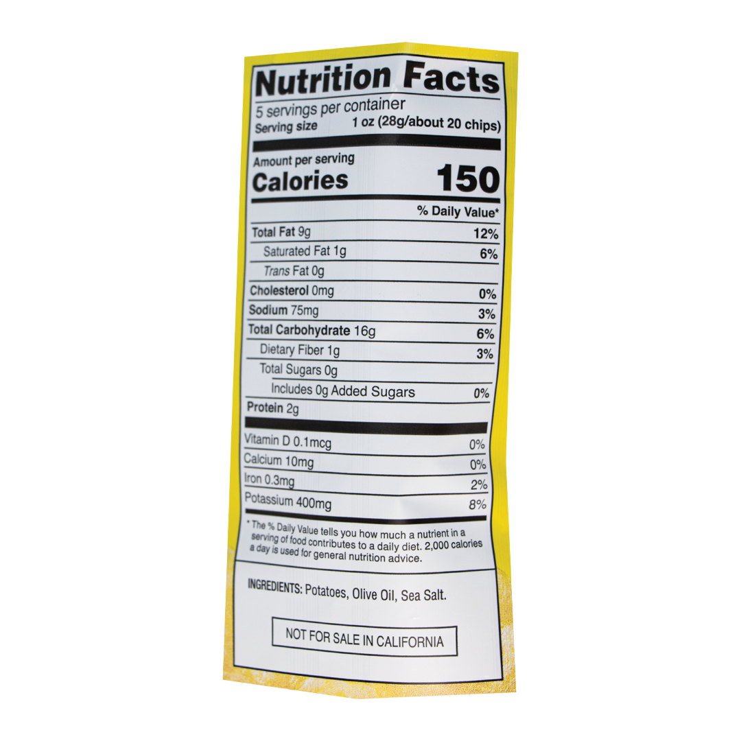 Good Health - Kettle Cooked Potato Chips - Sea Salt and Olive Oil