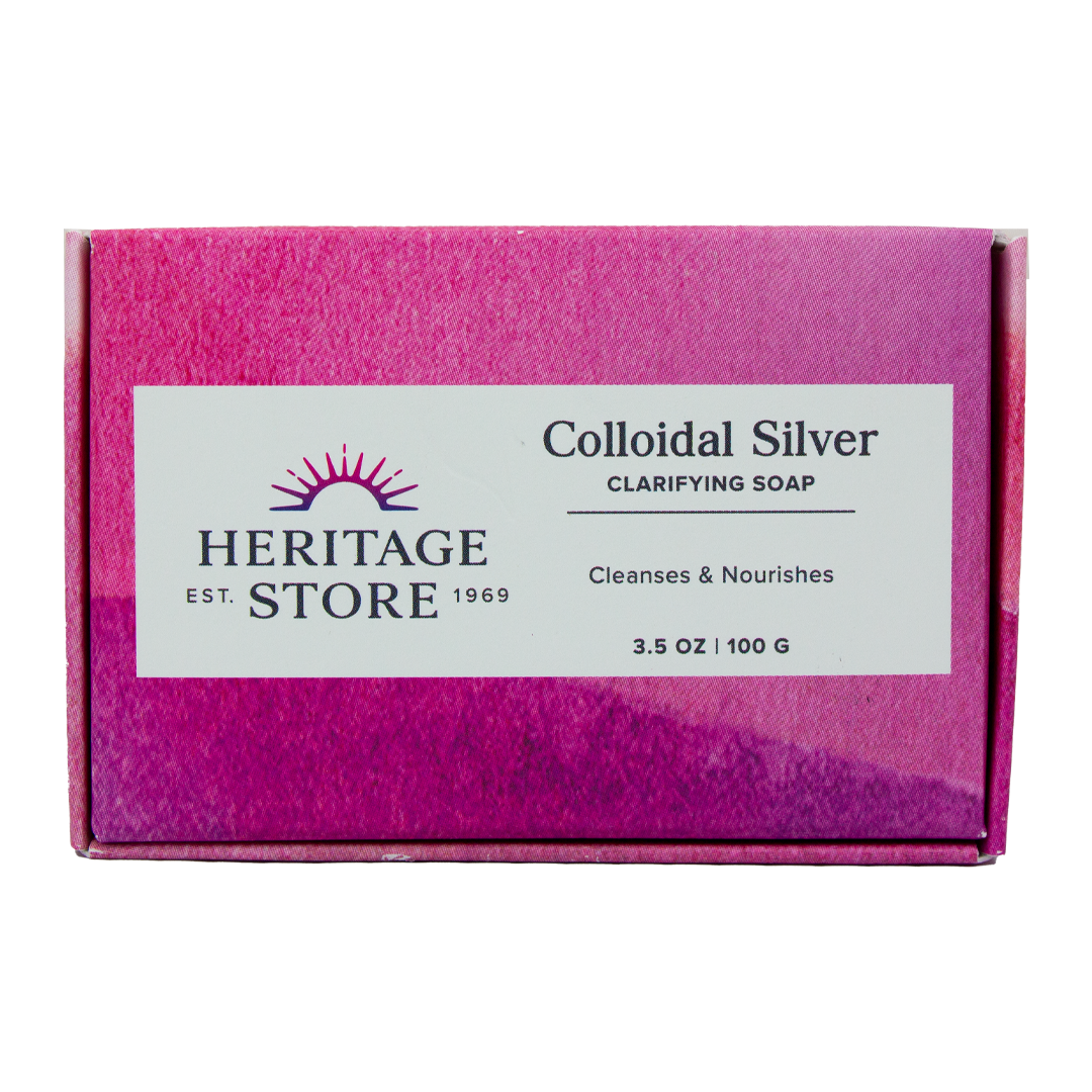 Heritage Store - Colloidal Silver Clarifying Soap