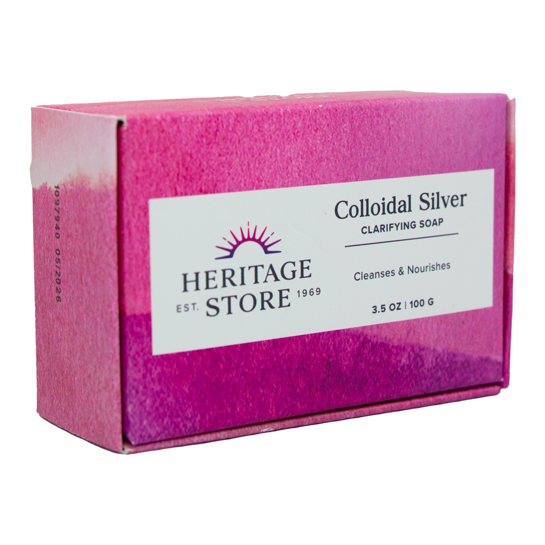 Heritage Store - Colloidal Silver Clarifying Soap