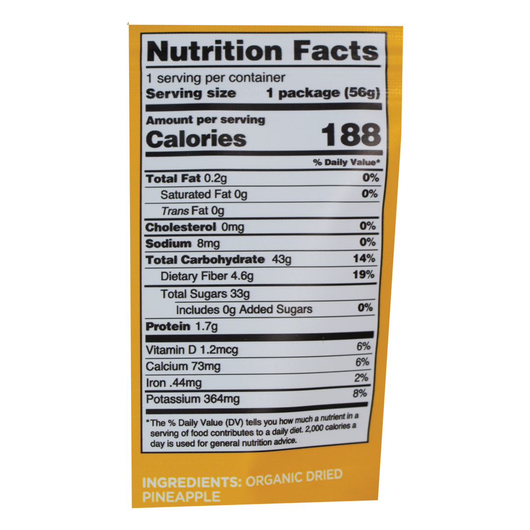 Mavuno Harvest - Dried Organic Pineapple