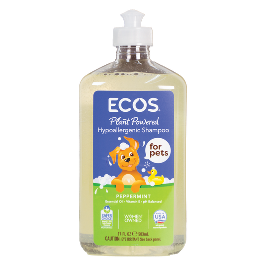 Ecos - Shampu Hipoalergenico para Mascotas con - Menta