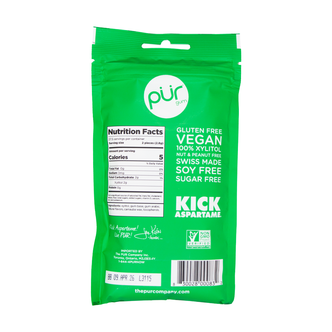 PUR - Spearmint 55 Piece Gum