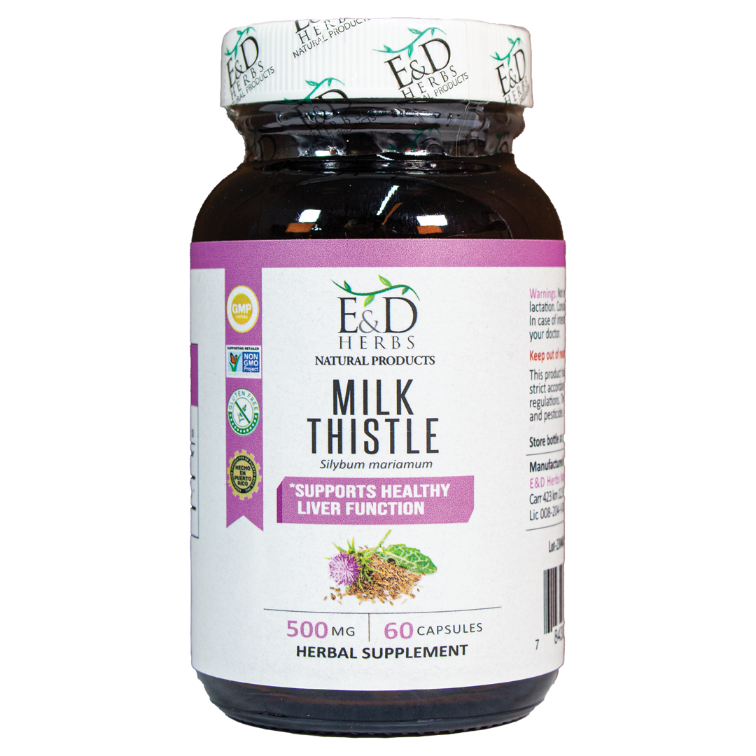 E&D - Milk Thistle 500 mg