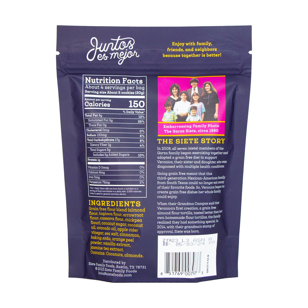 Siete - Mexican Shortbread Cookies