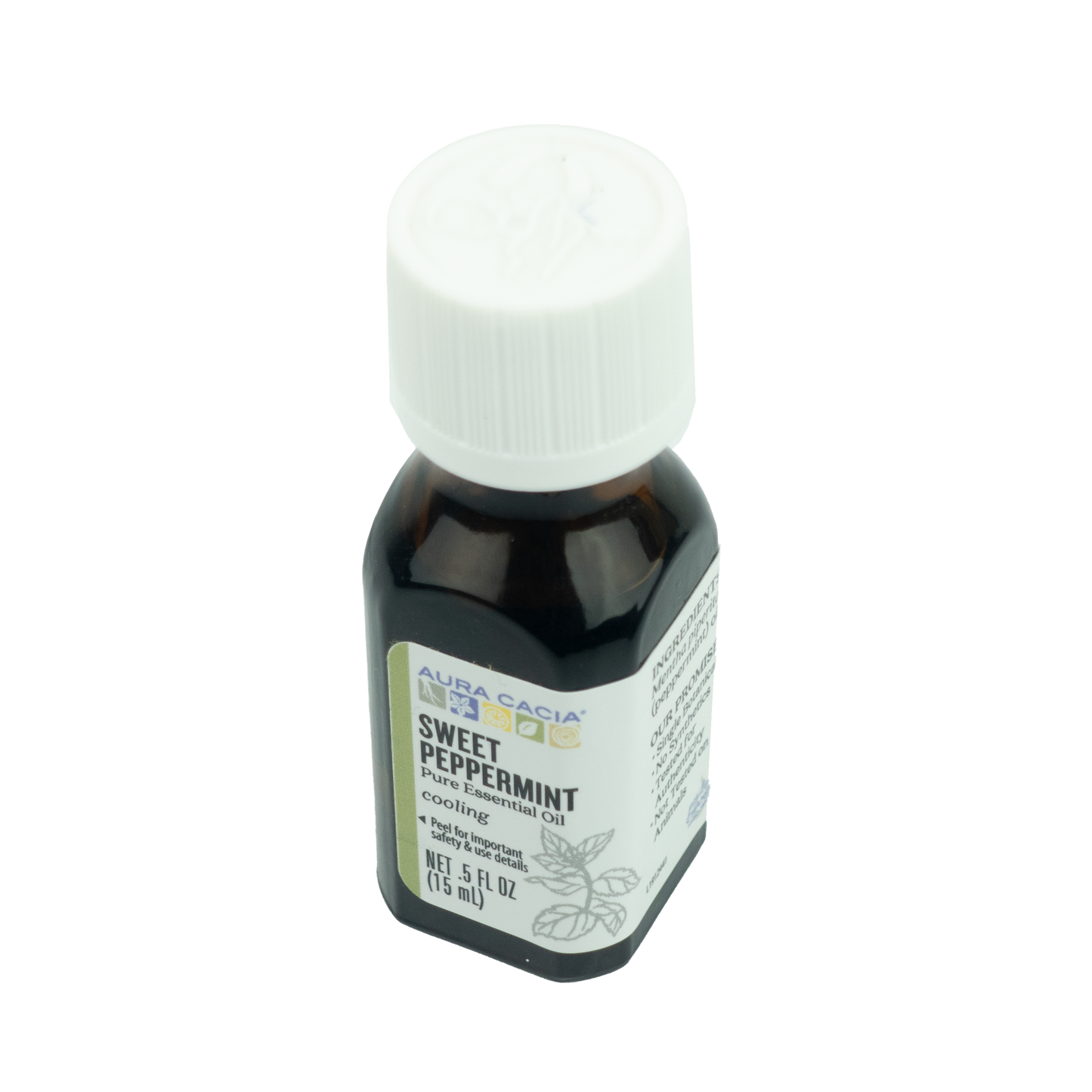 Aura Cacia - Sweet Peppermint Essential Oil (0.5 oz.)