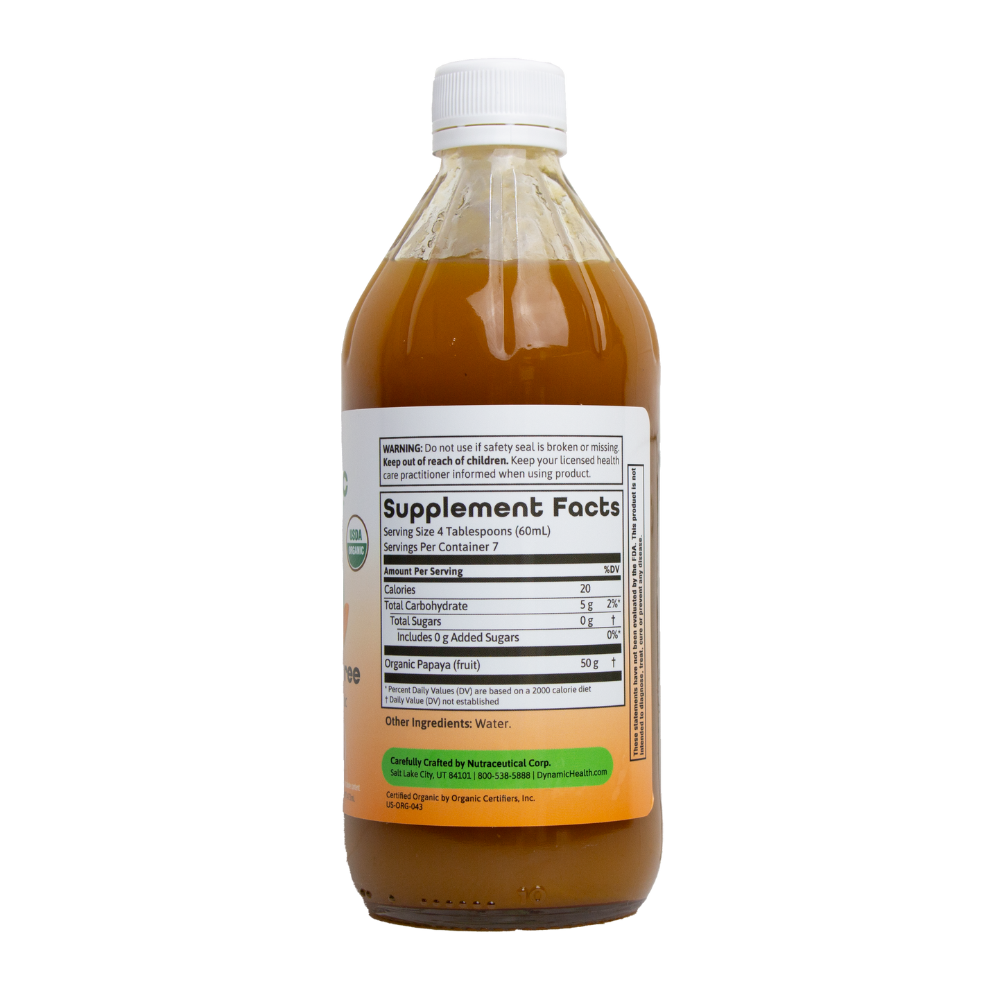 Dynamic Health - Papaya Puree