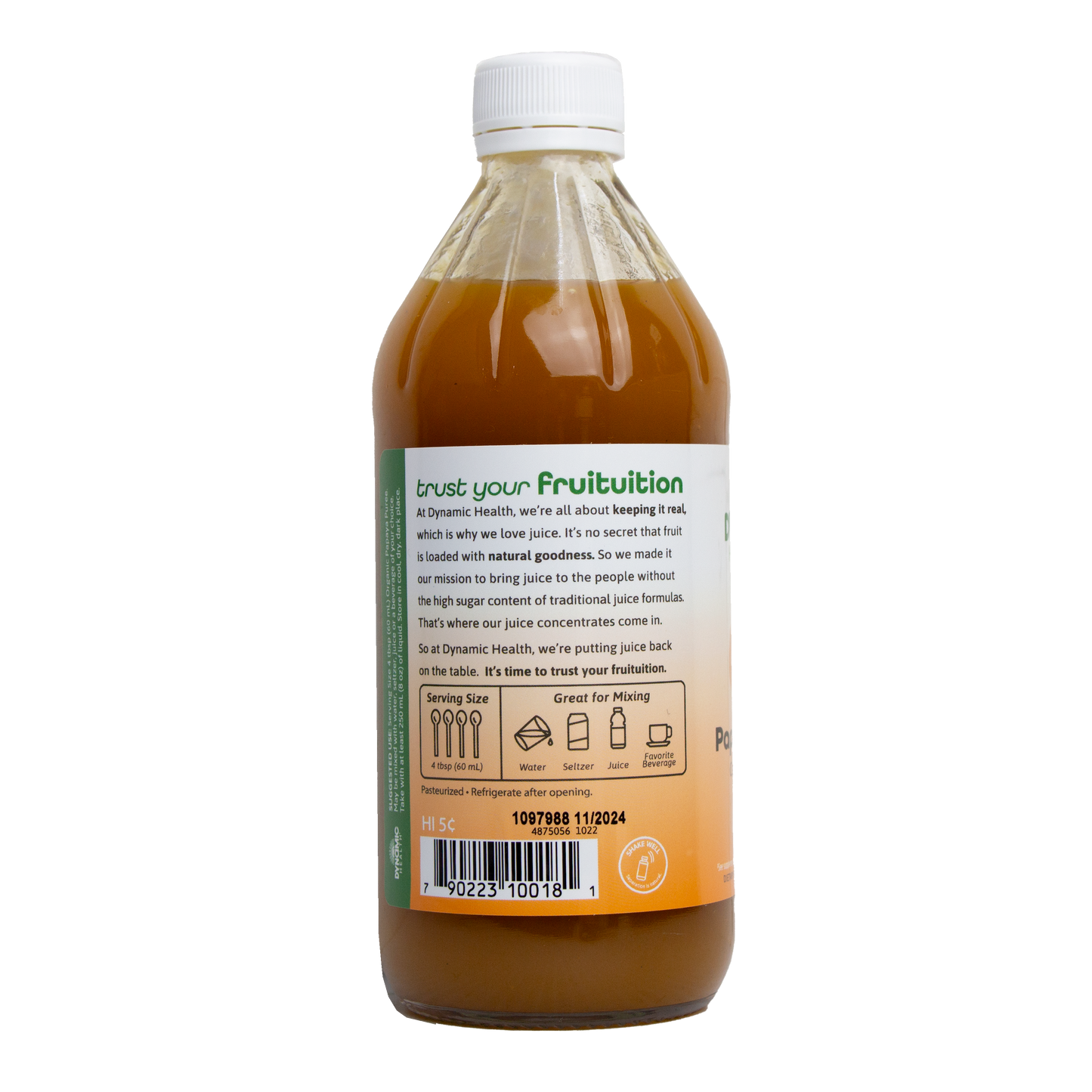 Dynamic Health - Papaya Puree