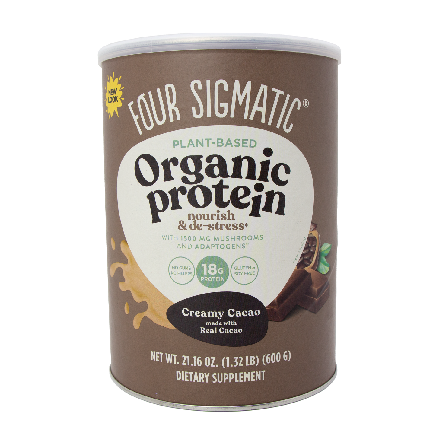 Four Sigmatic - Organic Protein Creamy Cocoa - Nourish & De-Stress