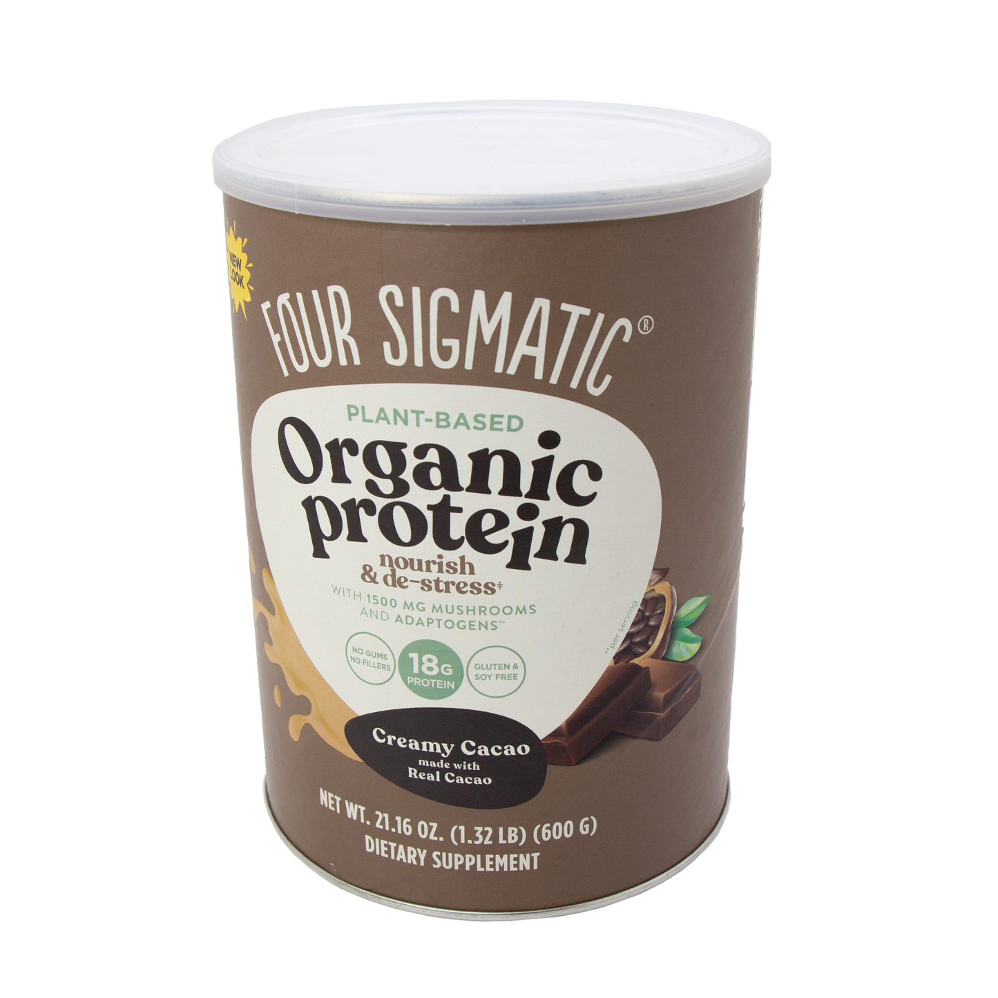 Four Sigmatic - Organic Protein Creamy Cocoa - Nourish & De-Stress