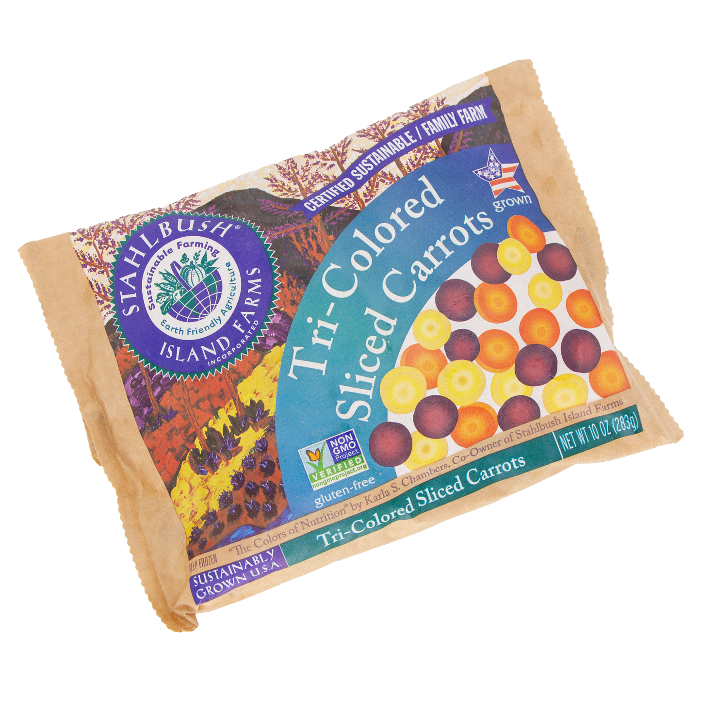Stahlbush Island Farms - Tri-Colored Sliced Carrots (Store Pick Up Only)