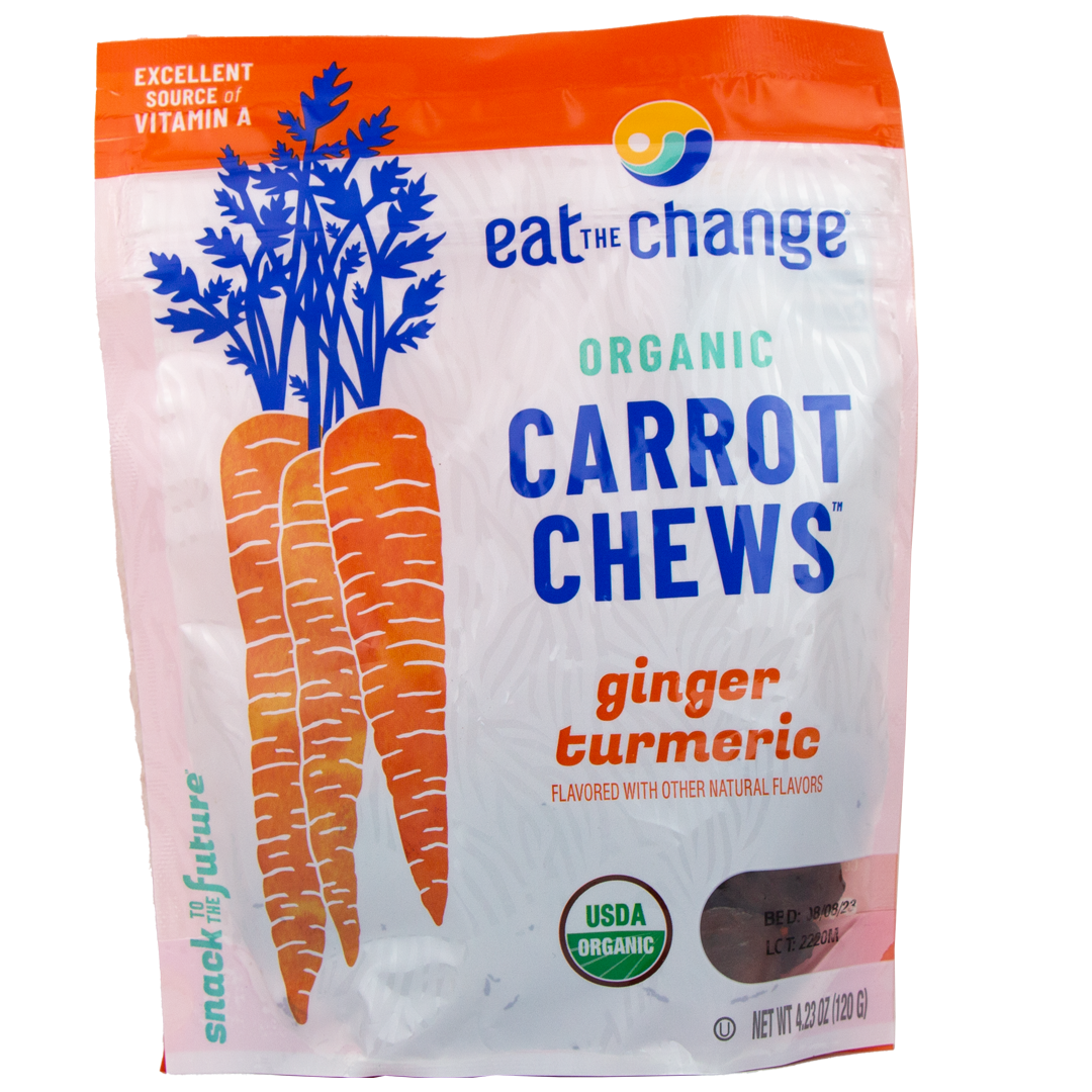 Eat the Change Carrot Chews - Ginger Turmeric