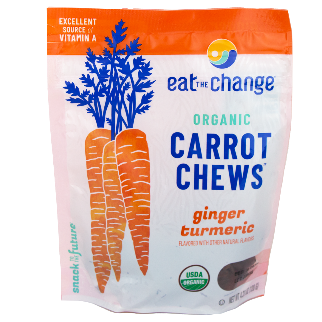 Eat the Change Carrot Chews - Ginger Turmeric