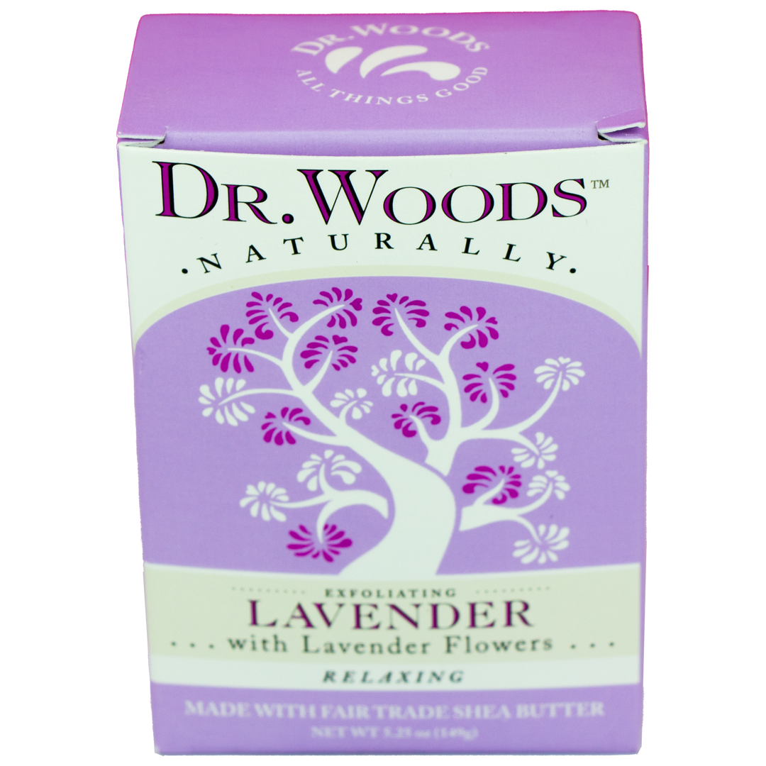 Dr. Woods Relaxing Lavender Bar Soap