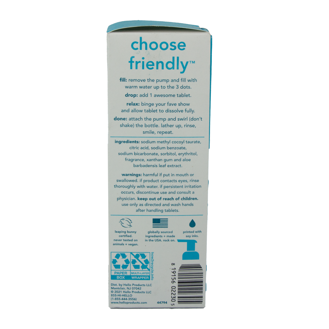 Hello - Foaming Hand Wash Starter Kit - Aloe and Sea Minerals