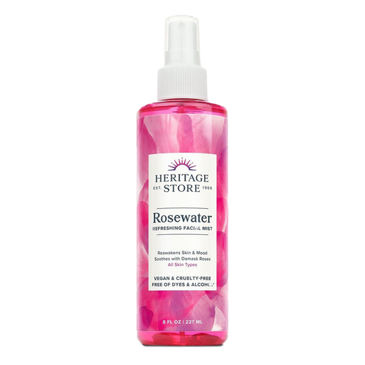 Heritage Store - Rosewater Facial Mist (8 oz)