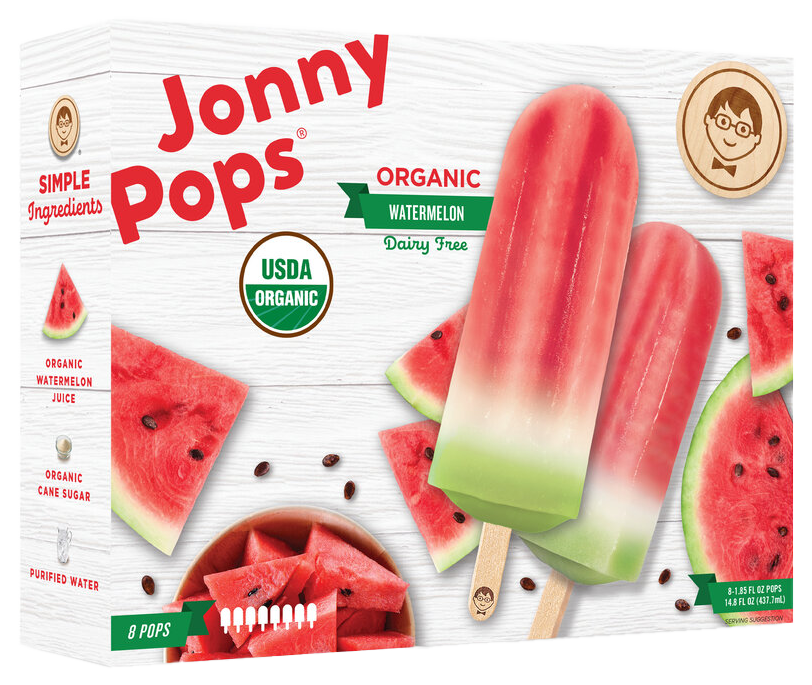 Jonny Pops Organic Watermelon