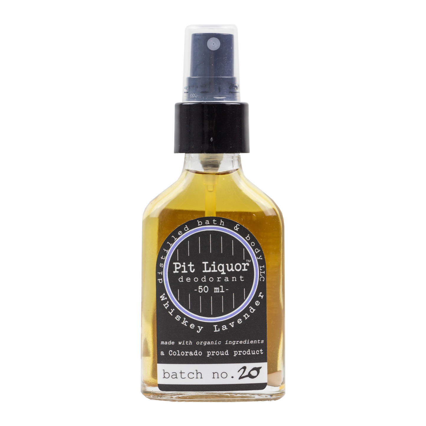 Pit Liquor Spray - Whiskey Lavender - 50 mL