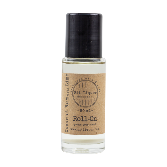 Pit Liquor - Coconut Rum with Lime - Roll On - 50 mL