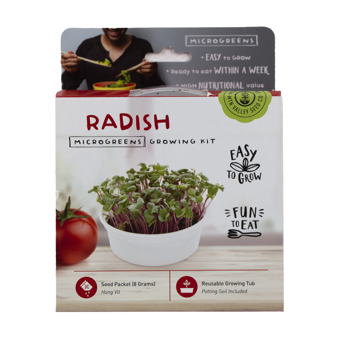 Mini Microgreens Growing Kit- Rabano