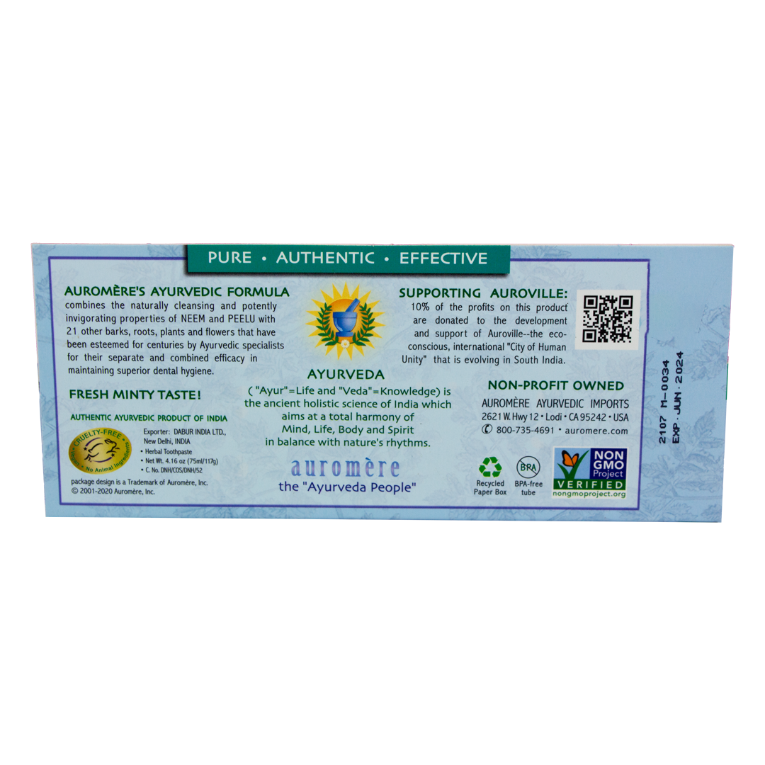 Auromere - Fresh Mint Toothpaste