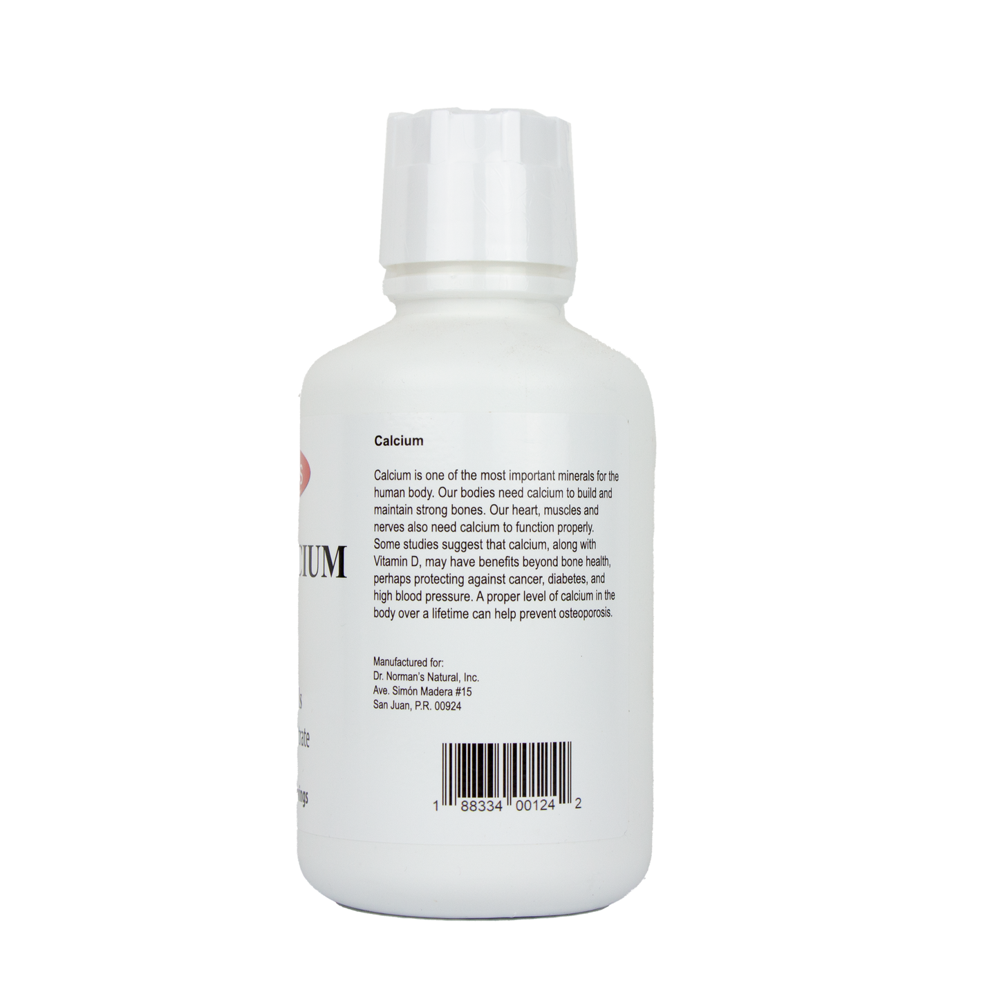 Dr. Norman's Essential Minerals - Botanical Calcium (16 oz)