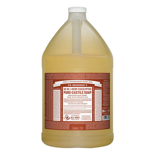Dr. Bronner's - 18 in 1 Hemp Eucalyptus Soap - 1 Gallon (Store Pick - Up Only)