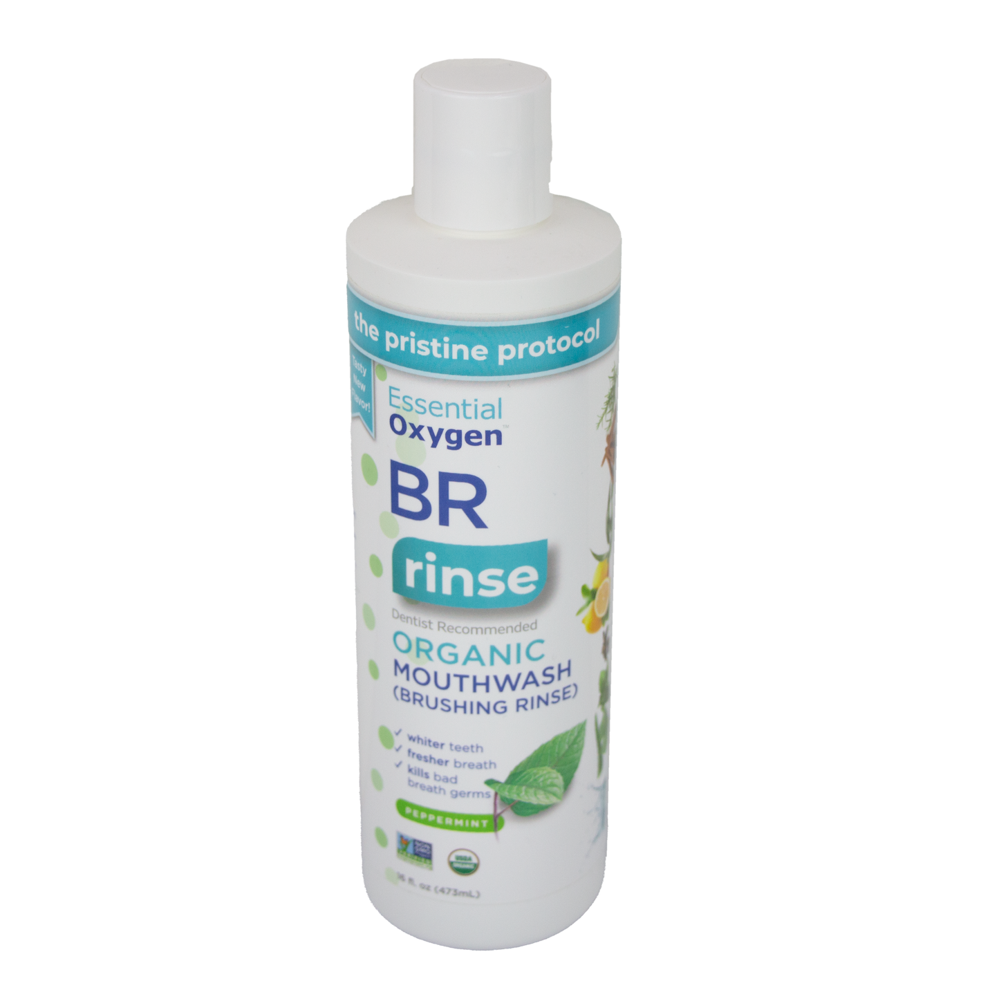 Essential Oxygen - Organic Mouthwash Brushing Rinse BR (Store Pick-Up Only)