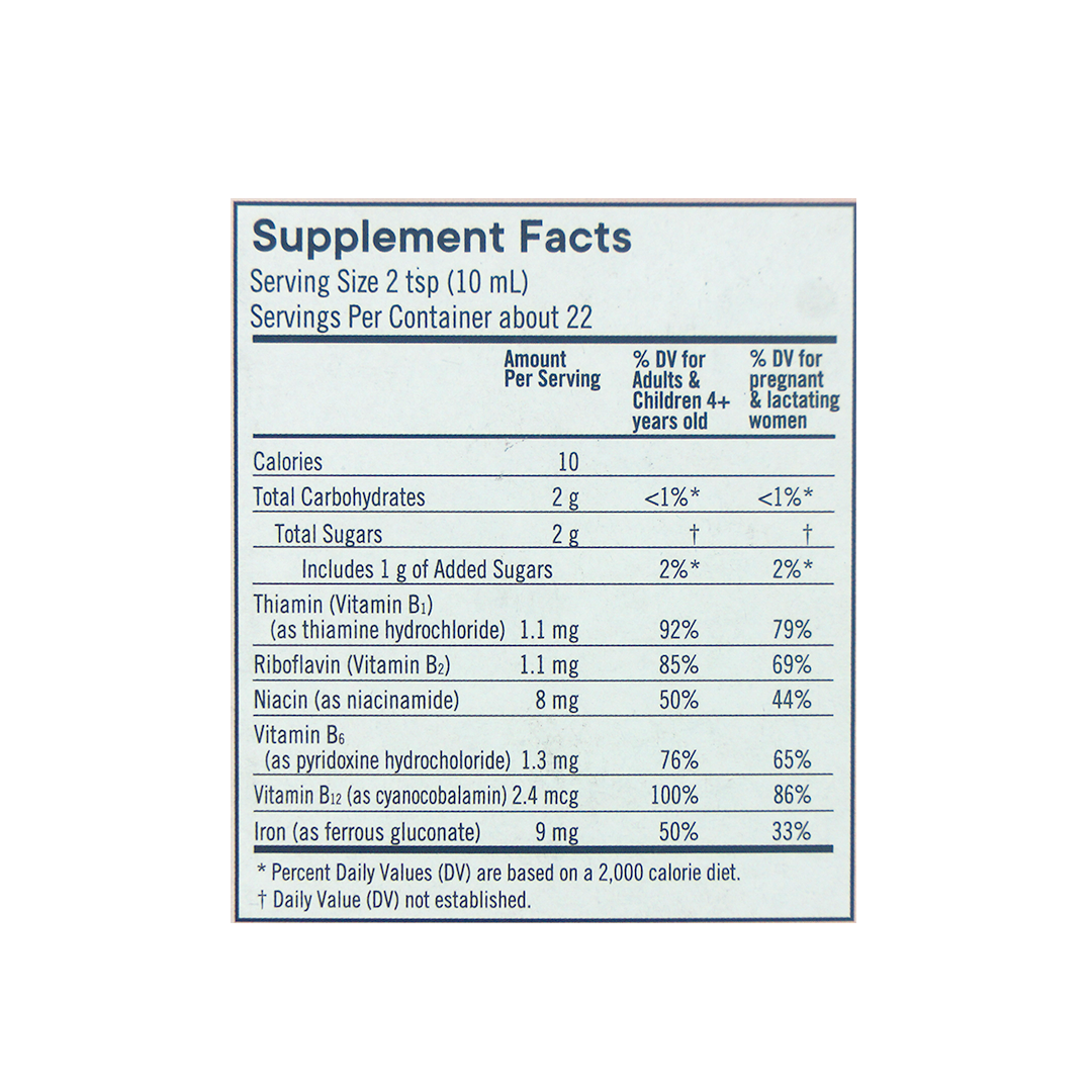 Flora - Iron with B-Vitamin Complex (8oz)