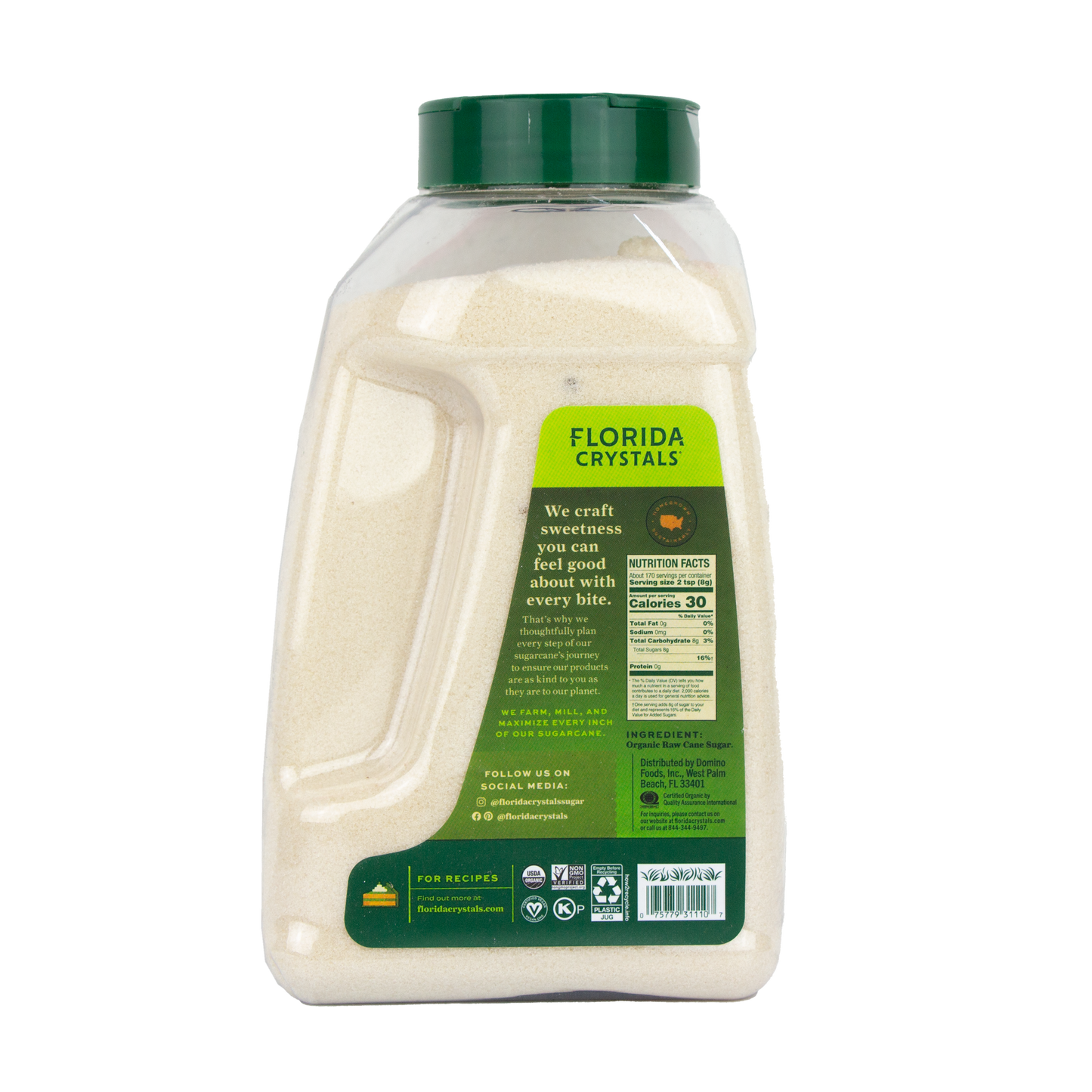 Florida Crystals - Organic Raw Cane Sugar