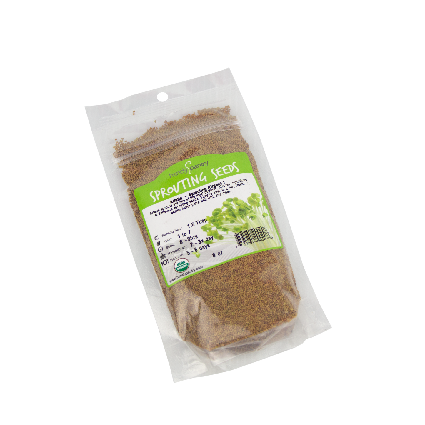 Handy Pantry - Alfalfa Sprouting Seeds 8oz