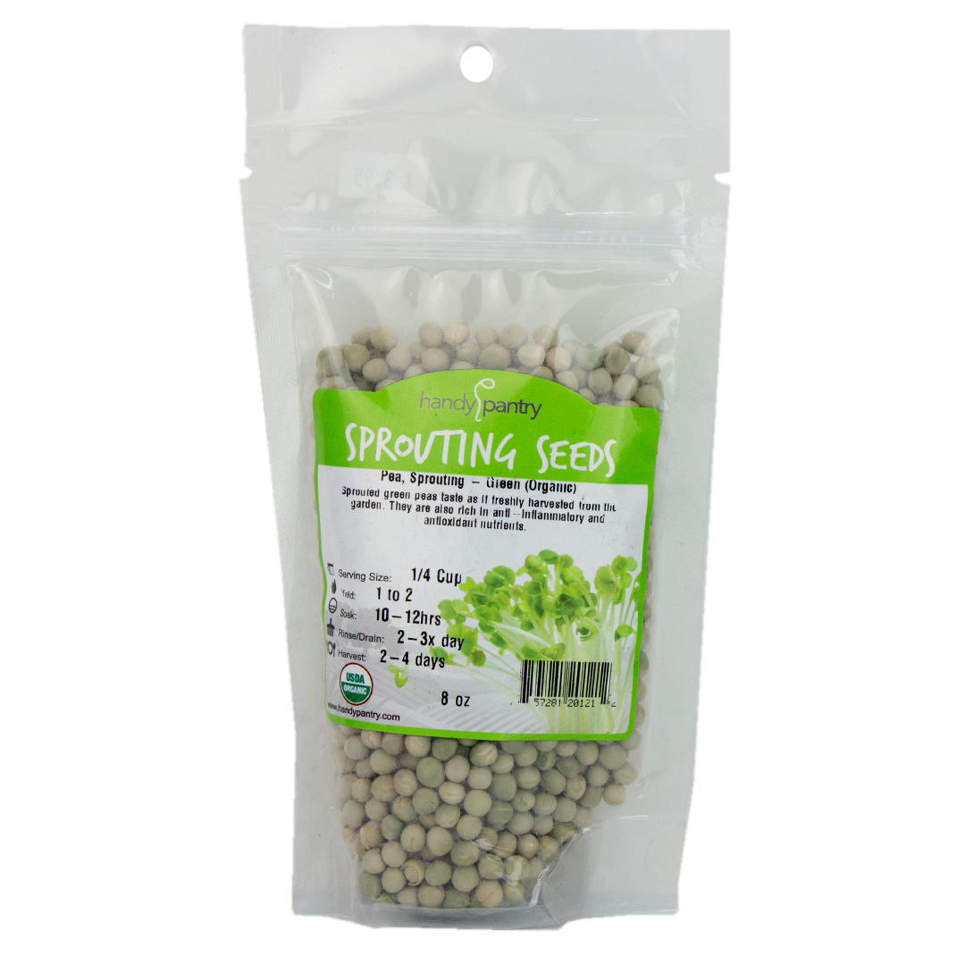 Handy Pantry - Pea Sprouting - Green (Organic) (8 oz)