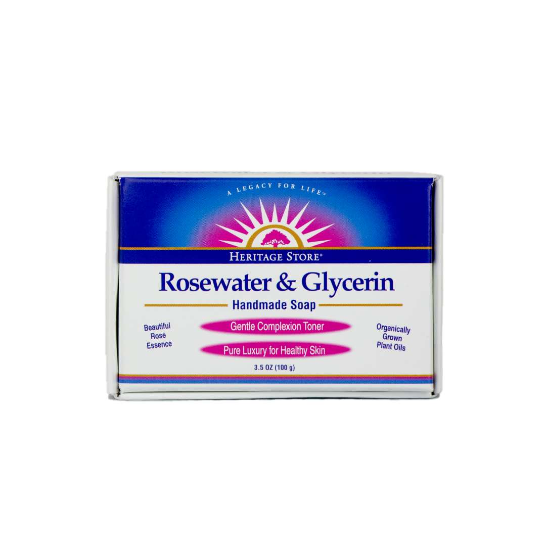 Heritage Store - Rosewater & Glycerin Handmade Soap