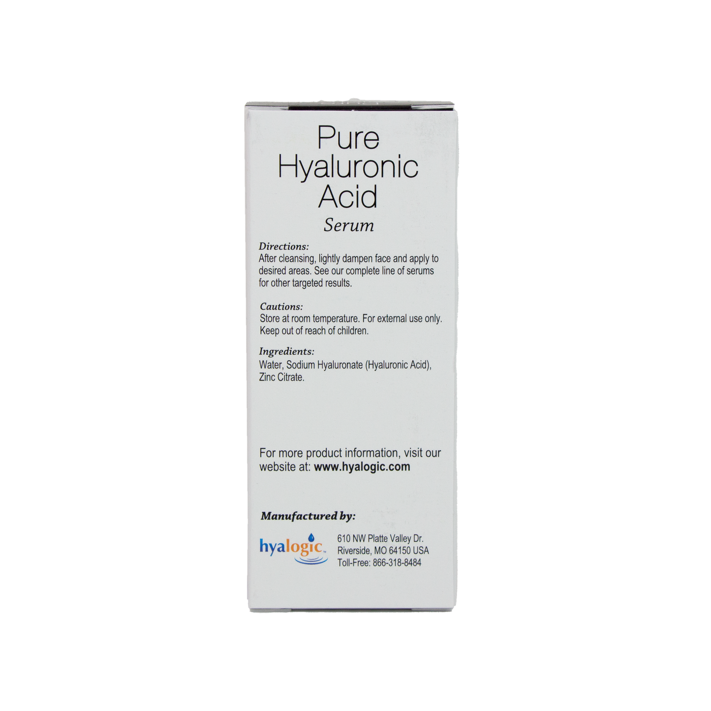 Hyalogic - Pure Hyaluronic (HA) Acid Serum