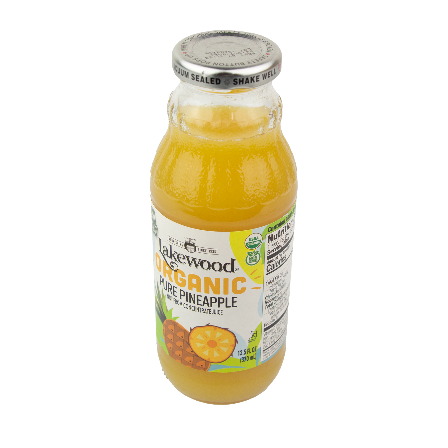 Lakewood - Organic Pure Pineapple Juice (12.5 oz) (Store Pick-Up Only)