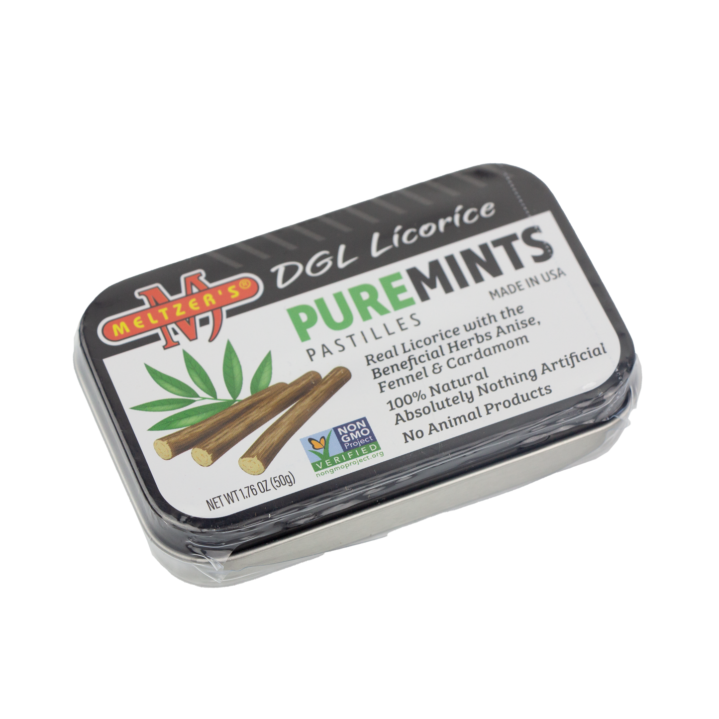 Meltzer's Pure Mints- Licorice