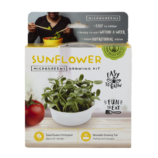 Mini Microgreens Growing Kit- Girasol