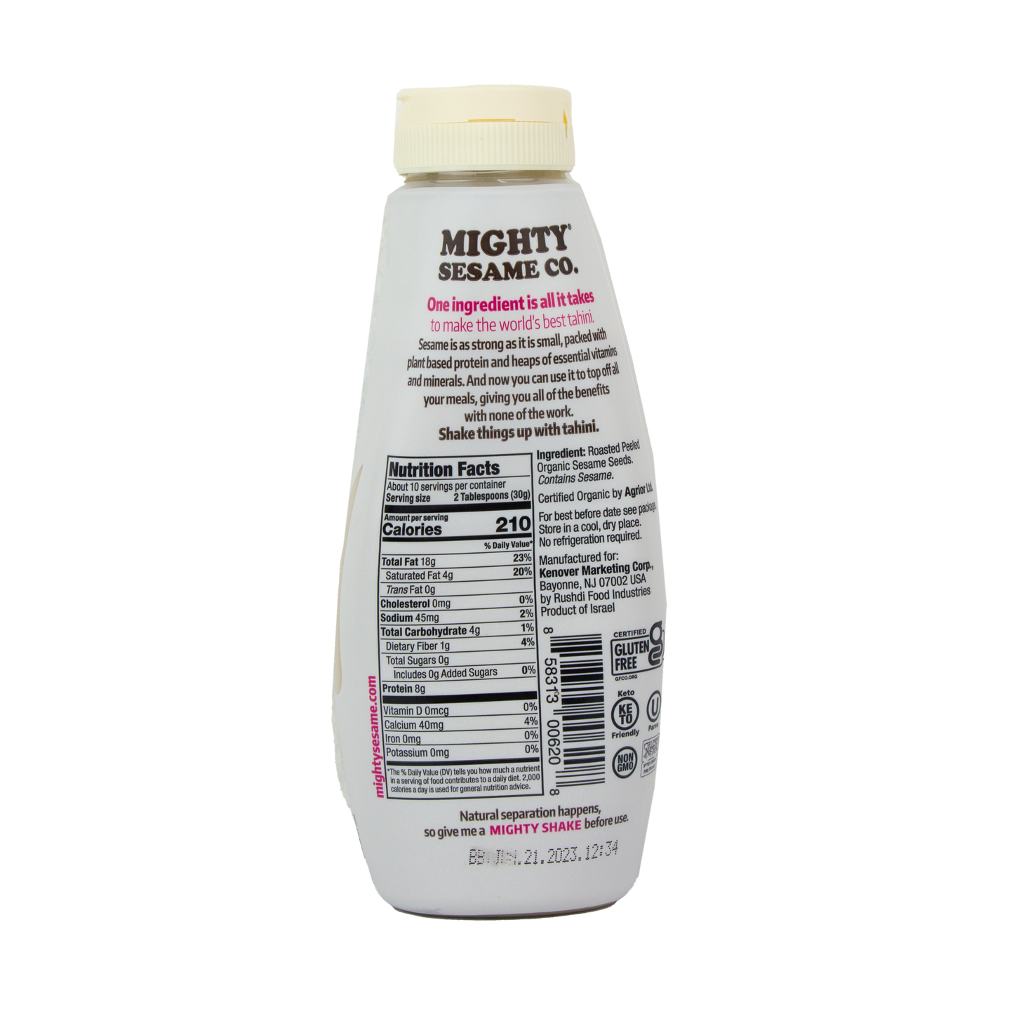 Mighty Sesame Co. - Squeezable Tahini Sesame Seed Paste