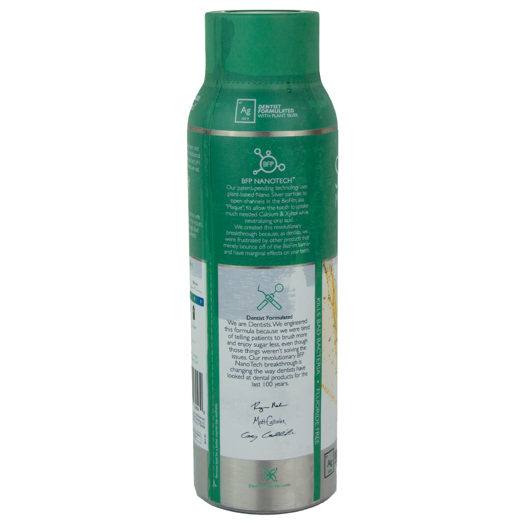 Elementa Nano Silver Mouthrinse - Winter Mint Flavor