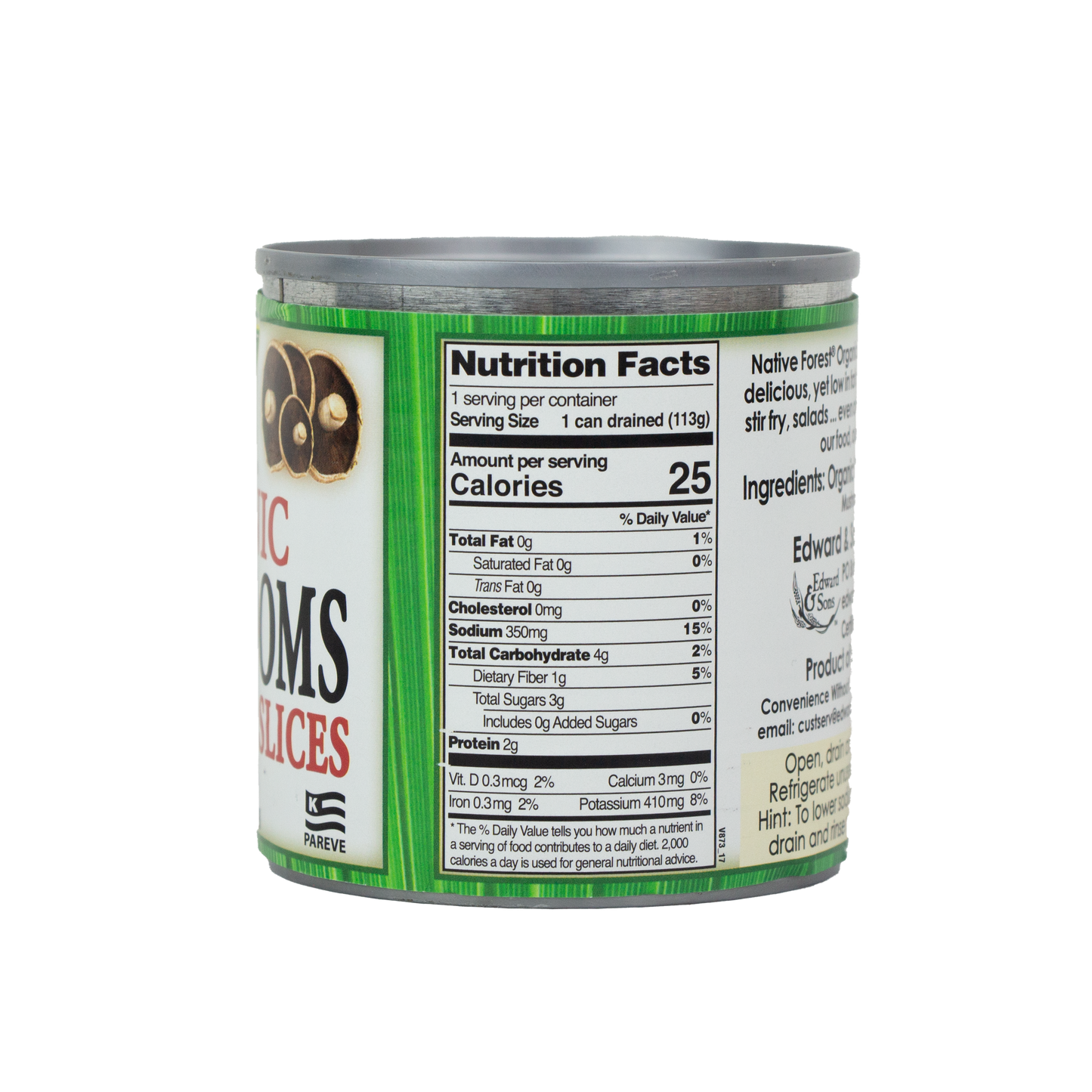 Native Forest - Organic Mushrooms Portobello