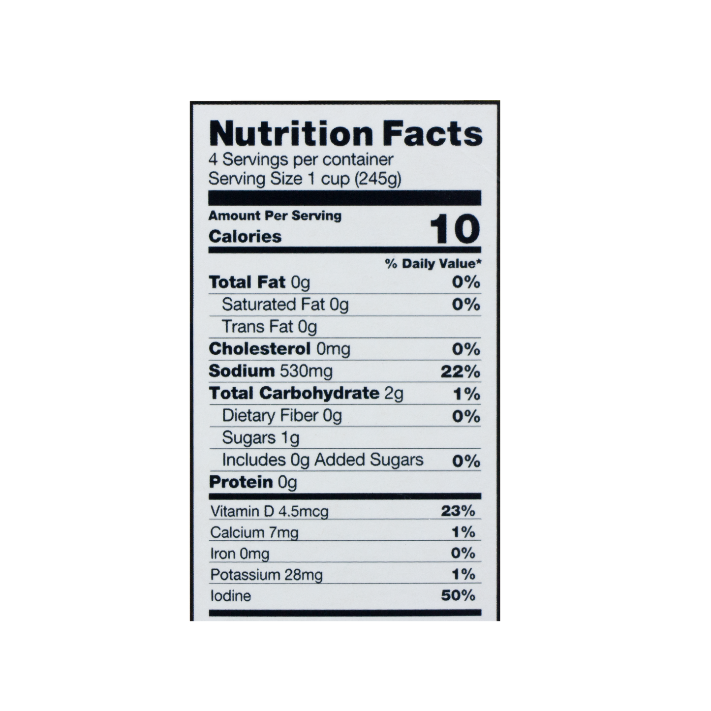 Ocean's Halo Not Chicken Broth