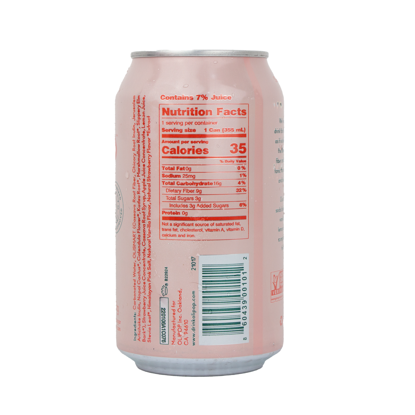 Olipop - Strawberry Vanilla