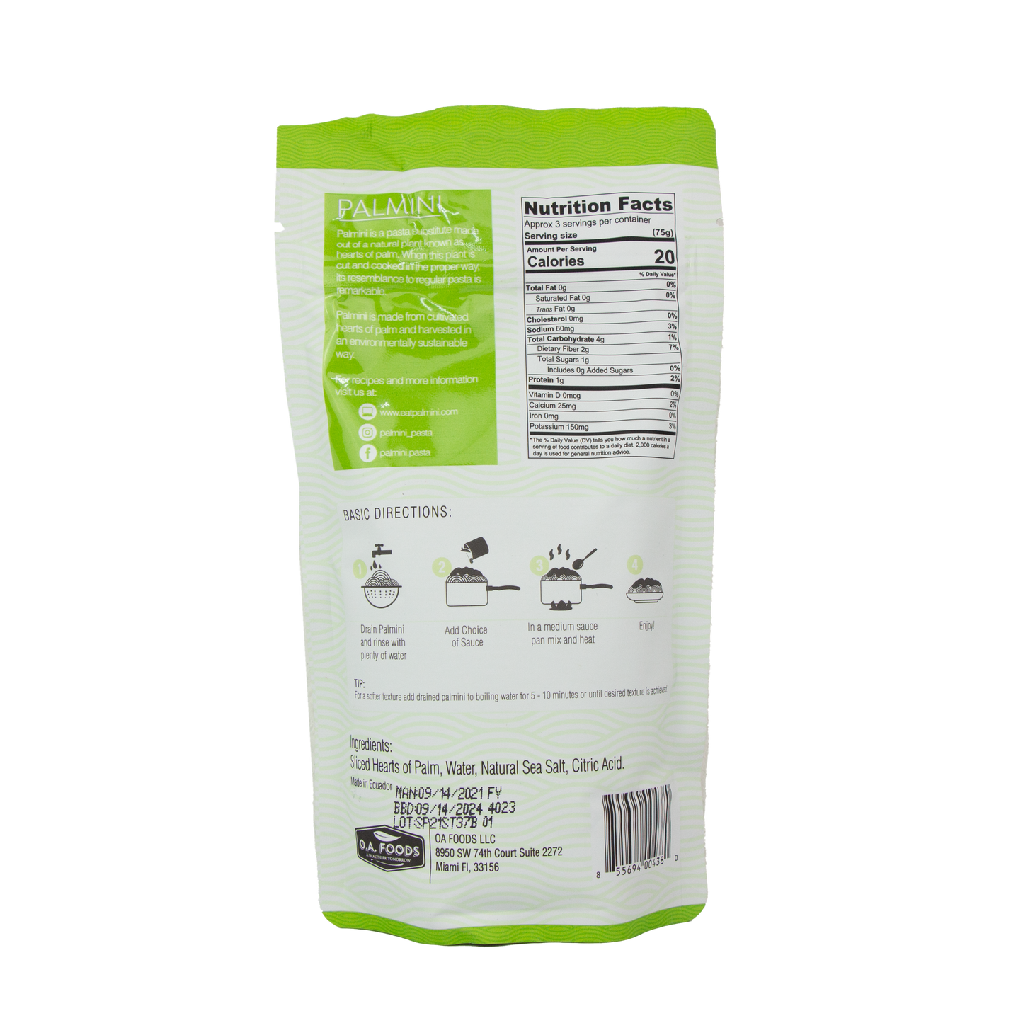 Palmini - Linguine Pouch (12 oz.)