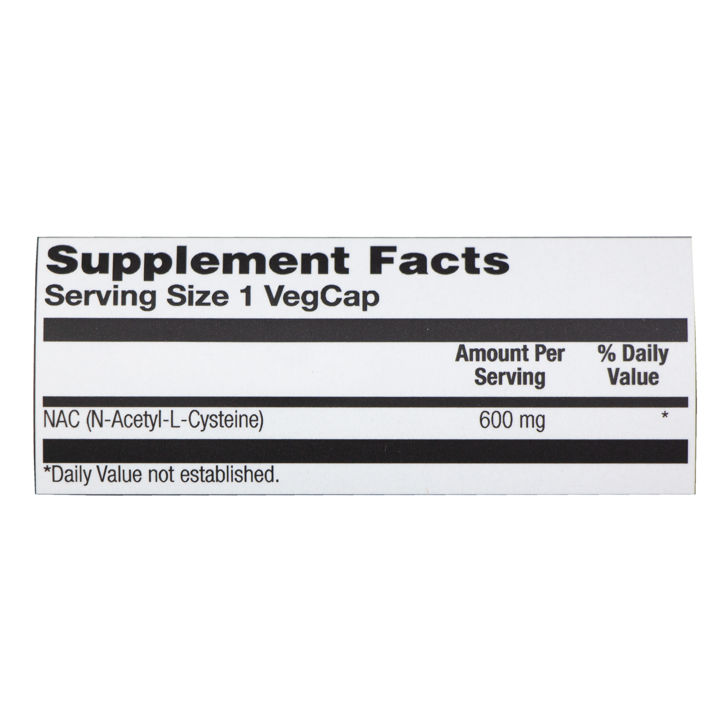 Solaray - NAC N-ACETYL-L-CYSTEINE