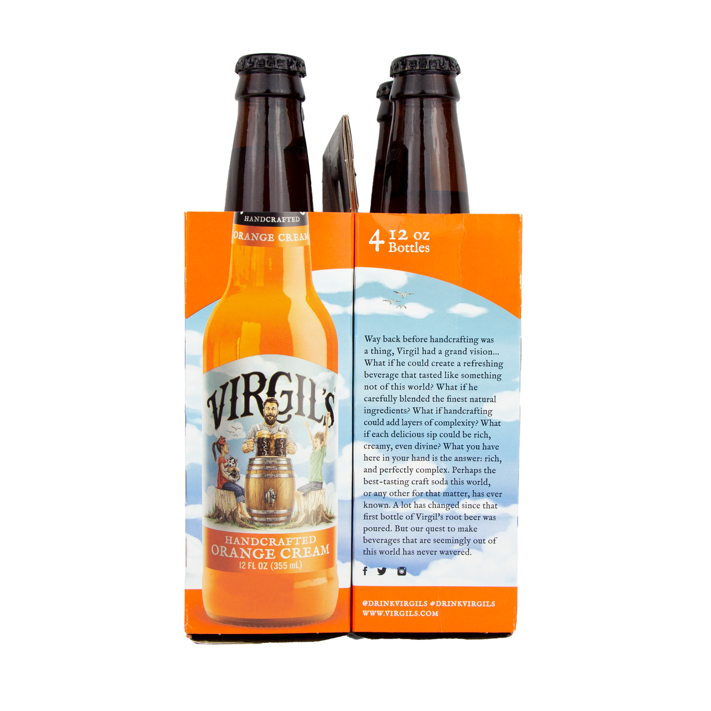 Virgil's - Orange Cream (4pk) (Store Pick-Up Only)