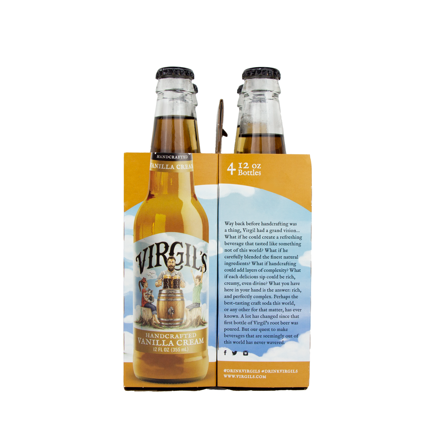Virgil's - Vanilla Cream (4pk) (Store Pick-Up Only)