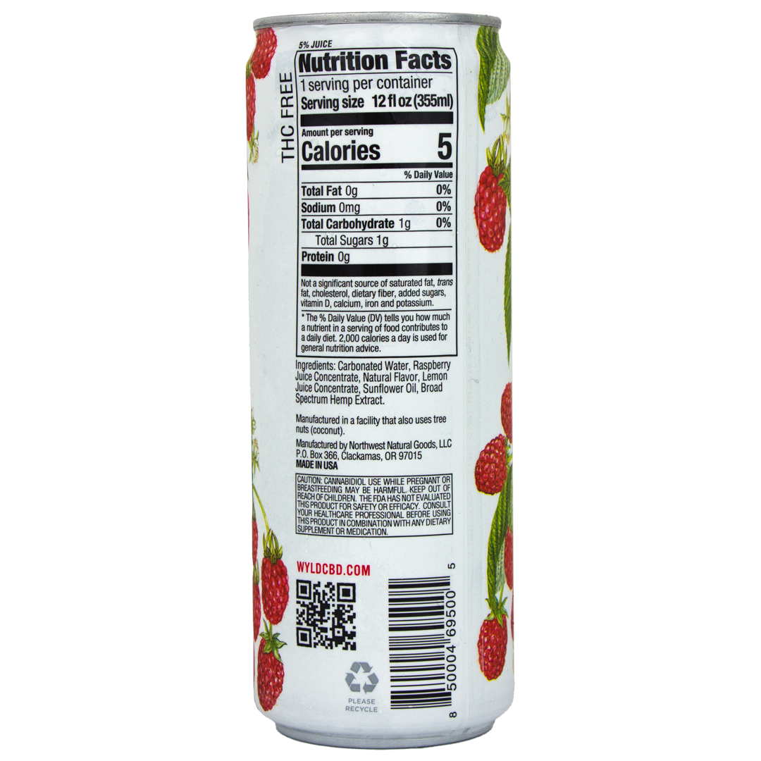 Wyld CBD Sparkling Water (In Store Pick-Up Only)