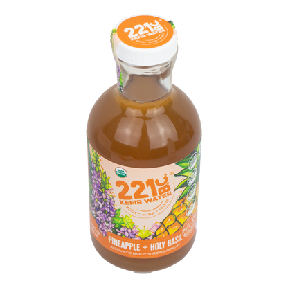 221 Bc. Kefir Water - Pineapple and Holy Basil (In Store Pick-Up Only)