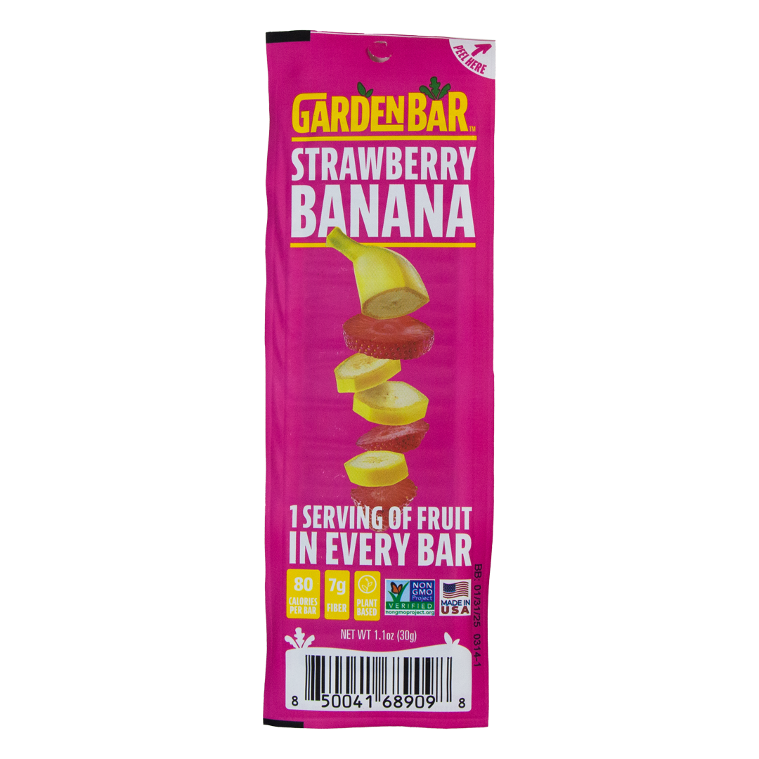 Gardenbar - Strawberry Banana Fruit Bar