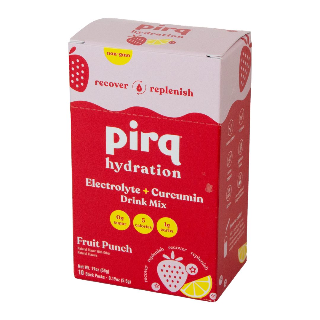 Pirq Hydration -  Electrolyte + Curcumin Drink Mix