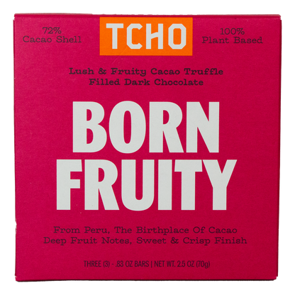 TCHO - Born Fruity Dark Chocolate Bars